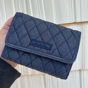 Vera Bradley Denim/Navy Wallet